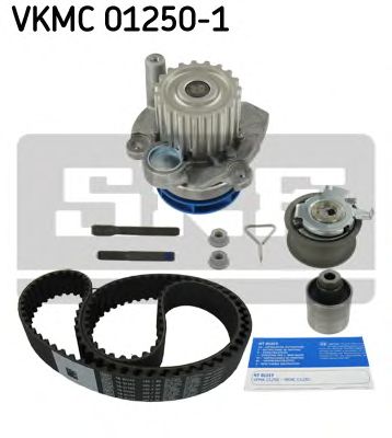 VKMC 01250-1 SKF Комплект ГРМ (ремінь + ролик + водяний насос)1
